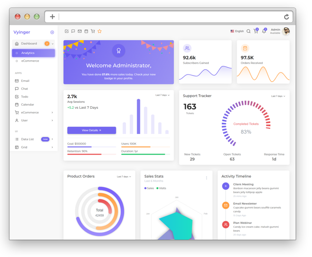 Web application development